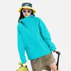 Jaqueta Soft Shell Outdoor Estilo Igual Niaojia para Mulheres, Jaqueta Funcional à Prova de Vento e Três Provas para Homens, Jaqueta com Capuz Casual para Montanhismo, Estilo Moderno