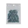 Lote Misto de Mini Unhas de Zircônia Azul Lago 5A com Base Reta Chanfrada, Lote Completo de Peças com Formato Especial de Diamantes Marquise Brilhantes, Diamantes para Nail Art de Coração