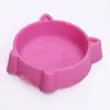 Tigela para Animais de Estimação Plástico Ecológico Antiderrapante Tigela para Gatos Com Quatro Cores Disponíveis Tigelas de Plástico para Cães