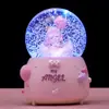 Princesa de Ensueño Kuku Mi Bola de Cristal Caja de Música Giratoria Caja de Música Regalo de Cumpleaños para Niños Niñas Niña Pequeña