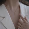 Colar Geométrico Mulheres Ins Light Luxury Niche Design Collar Chain 2023 Novo Estilo Coreano Simples Estilo Frio Colar Corrente