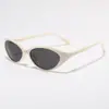 Nuevas Gafas de Sol Retro Ojo de Gato Estilo Europeo y Americano Y2K para Mujer, Populares en Xiaohongshu, Estilo Callejero, Gafas de Sol con Diadema para Estilismo