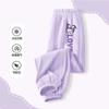 Pantalones elegantes de seda de hielo anti-mosquitos para niñas 2025 Nuevo verano Ropa para niños pequeños y medianos Dibujos animados Pantalones Lomi para niñas
