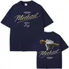 Michael Jackson Rey del Pop 2026 Camiseta de Película Hombres Mujeres Moda Retro Camiseta de Calle Alta Casual Algodón