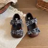 Zapatos Pequeños de Cuero Estilo Coreano para Niños 2026 Zapatos Individuales para Niñas Zapatos de Princesa Estilo Academia Británica Mocasines Zapatos para Niños