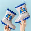 Liquidação Sapatos Aquáticos para Meninos e Meninas Pré-escolares Botas de Chuva Antiderrapantes de PVC Meia-canela Botas Aquáticas Infantis para Jardim de Infância Botas de Chuva de Desenho Animado