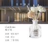 Flores secas brancas aromaterapia quarto banheiro ar fresco fragrância duradoura líquido sem fogo banheiro fragrância atacado