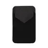 Cubierta de punto para teléfono móvil, pegatina trasera de Lycra para teléfono móvil, cubierta de tarjeta, cubierta de tarjeta de crédito, pegatina anti-caídas para teléfono móvil, cubierta de tarjeta