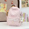 Mochila de Viaje Fresca y Juvenil Estilo Universitario, Mochila Escolar Estilo Coreano, Mochila Moderna y Elegante para Estudiante de Preparatoria