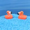 Adornos de micro paisajismo Flamenco resina simulación animal de caricatura adornos pequeños creativos decoraciones venta al por mayor