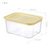 Caja de conservación de alimentos frescos para refrigerador doméstico, clasificador de platos aptos para microondas, congelador, caja de subembalaje portátil para almacenamiento de carne