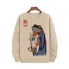 2024 Nuevo Transfronterizo Amazon Otoño Casual Sudadera Estampada en 3D Europea y Americana Jersey Cuello Redondo Suelto Sudadera de Mujer
