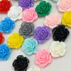 Popular Transfronterizo Colorido Resina Flor Rosa Accesorios Hecho a Mano DIY Accesorios Decoración Teléfono Móvil Venta al por Mayor