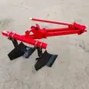 Micro-enxadão de esteira manual com arado de duplo sulco Trator de mão arado de duplo sulco arado de aiveca