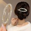 Ojo de Gato Trébol Borla Celebridad de Internet Pin de Clip Retorcido Pin de Una Palabra Pinza para el Cabello Hebilla de Rana Accesorios para el Cabello Mujeres Cabeza Tocados