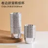 Vasos de Papel para Cupcakes de Año Nuevo, Capacillos de Papel, Vasos para Hornear Resistentes al Horno, Caja de Empaque Roja Año del Caballo 2026, Pequeña