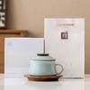 Taza de Café Separación de Agua para Té Taza de Té Taza de Agua para Oficina Cerámica Té Café Taza de Gama Alta Regalo Grabado Personalizado