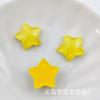 Carcasa transparente delgada con estrella de cinco puntas con flash para teléfono móvil, material, diadema, pasador para el cabello, parche, equipaje, ropa, zapatos, flor, accesorios de resina DIY