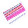 Molde de silicona para tira de cera de pintura de fuego semicircular hecho a mano creativo DIY tira de vela molde tira de cera de pintura de fuego molde para decoración de pasteles