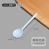 Cuchara Desechable Engrosada Cuchara KFC Empaquetada Cuchara para Porridge para Llevar Cuchara para Postre Cuchara de Plástico Empaquetada Individualmente