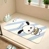 Tapete de Banheiro Personalizado pelo Fabricante Tapete para Chão de Banheiro Infantil Antiderrapante Impermeável Tapete de PVC Cartoon Antiderrapante