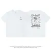 Camiseta de Manga Corta Estampada Divertida de Verano para Hombre 2025 Nuevo Estilo Japonés Retro Transpirable Algodón Superior para Mujer Ins