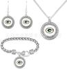 Comercio Exterior Popular Nfl Equipo de Fútbol Americano Oso Collar Pulsera Pendiente Conjunto Combinado