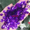 Lentejuelas de flor de ciruelo de cinco pétalos de 10 mm, cuentas con agujero central cortadas a láser, accesorios para el cabello hechos a mano de estilo étnico, suministros para ensartar cuentas DIY