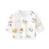 Body de Algodón para Bebé Recién Nacido de Espalda Media, Sin Costuras de Algodón Puro Estilo Primavera y Otoño, Ropa de Dormir con Velcro, Conjunto Estilo Monje para Primer Mes, Top para Bebé