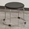 Silla de Parque para el Hogar Taburete Engrosado Taburete de Acero Reforzado Silla de Parque Taburete Económico para Restaurante de Comida Rápida Taburete Redondo de Ampolla