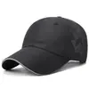 Gorra de Béisbol Lisa de Secado Rápido para Verano Perforada con Láser Visera Sandwich Reflectante Protección Solar Protector Solar Transpirable Gorra de Papá