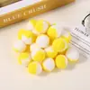 Ponto 5cm Combinação de Cores Alta Elasticidade Bola de Pelo DIY Poliéster Bola de Pelúcia Colorida Brinquedo Colorido para Gato de Estimação Chapéu Acessórios de Vestuário