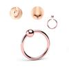 Piercings Transfronterizos Estilos Mixtos Anillos para la Lengua Acero Inoxidable Piercing Roscado Barra Curva con Púa Anillos para el Ombligo Bola Redonda Anillos para los Labios Anillos para las Cejas Anillos para la Nariz