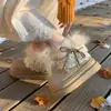 Botas de Nieve Estilo Retro Versátil Suave para Mujer 2026 Invierno Más Terciopelo Cálido Botas de Algodón Zapatos de Algodón Elegantes Botas Cortas de Piel
