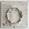 Nueva Pulsera Multicírculo de Piedra Ojo de Gato Rosa China 2025 Nuevo Estilo Chino Cool Retro Cuentas Joyería con Cuentas