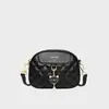 Bolsa de Viagem Fashionável 2026 para Mulheres, Bolsa Pequena de Ombro Único de Alta Qualidade Estilo Chanel Cor Sólida Acolchoada, Bolsa Transversal Feminina