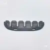 Piezas de telar de chorro: Ensamblaje separador de hilo Grofen, separador de hilo superior de seis filas, inferior de cinco filas, base de aluminio para el separador de hilo