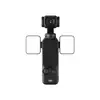 Luz de Preenchimento Magnética para Dji Pocket 4, Kit de Luz Dupla de Preenchimento para Filmagem com Câmera Pocket 4