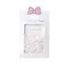 Joyería para Uñas Flor de Cinco Pétalos Hielo Transparente Flor Aurora Flor de Resina de Cinco Pétalos Linda Decoración Estéreo para Uñas 100 Piezas