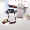 Se transforma en una Ventana Grande Dos en Uno en Segundos, Material de Funda para Teléfono Apple 17 Adecuado para iPhone 16 Pro Max, Transparente de Color Sólido