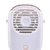 Secador de Cabelo para Cílios Postiços Mini Ventilador de Pescoço Portátil Ventilador Pequeno Ultrassilencioso Carregamento USB Pequeno Ventilador para Transplante de Cílios