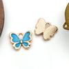 1 Colgante de Aleación con Goteo de Aceite para Joyería DIY Colgante Coreano para Pulsera Accesorios Nota Corazón Estrella de Cinco Puntas Corazón de Durazno Oval