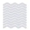 Amazon Spot Fita Antiderrapante Colorida Transparente em Formato de S para Escadas, Banheira, Banheiro, Adesivo Antiderrapante de Alta Viscosidade
