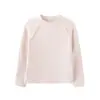 Little Fite Camada Base para Meninas Outono Inverno Médio e Grande Crianças Malha de Mistura de Liocel Camiseta de Manga Longa Roupa Íntima Infantil Top