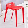 Bancos de Plástico al por Mayor en Stock, Sillas de Plástico Elegantes y Sencillas, Sillas de Comedor para el Hogar, Sillas de Mesa de Comedor Creativas y Únicas, Sillas de Café