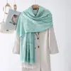 Comercio Exterior Más Vendido Nuevo Estilo Étnico Bufanda Larga con Borlas de Anacardo para Mujer Bufanda Chal para Viajes y Vacaciones Bufanda Cálida para el Cuello