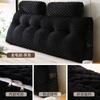 Almofada de Cabeceira de Veludo Tartaruga Yongguang Removível e Lavável Cama de Casal com Encosto Grande Tatame Quarto Bolsa Macia Travesseiro de Cama