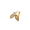 Pendientes populares de clip para oreja con forma de mariposa y circonitas microincrustadas para cartílago, sin perforación y sin perforación.