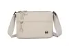 Nova Bolsa de Ombro Horizontal Simples e Fashion Versátil Tendência Bolsa de Tecido Multicamadas Bolsa Feminina Leve Pequena Transfronteiriça