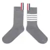 Meias de Cano Alto Personalizadas para Primavera e Verão Femininas Meias de Cano Longo Algodão Meias TB Acima do Joelho Meias Altas Meias Longas Meias de Panturrilha Média Femininas Meias Modernas